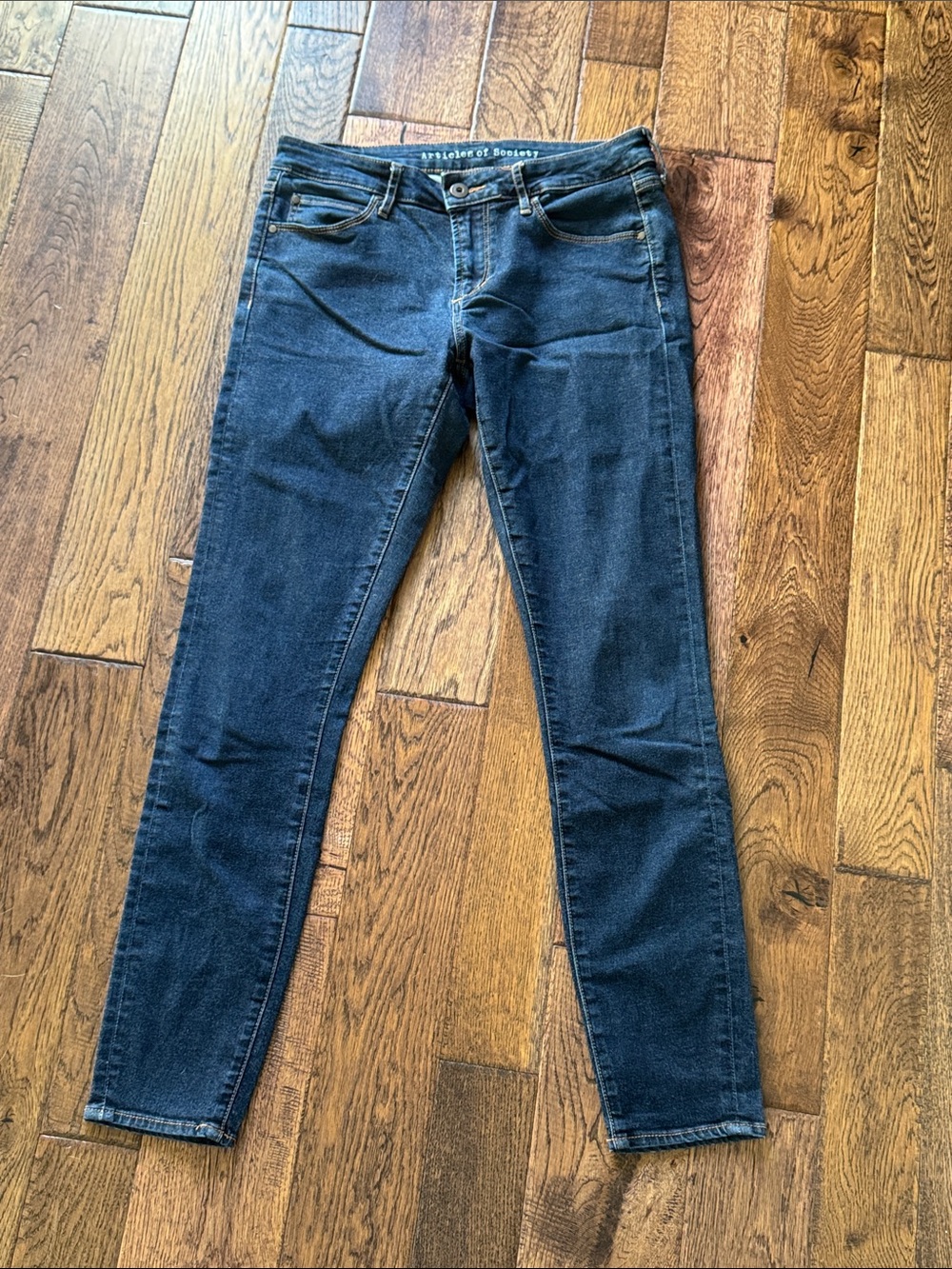 Articles Of Society Dark Indigo Skinny Jeans